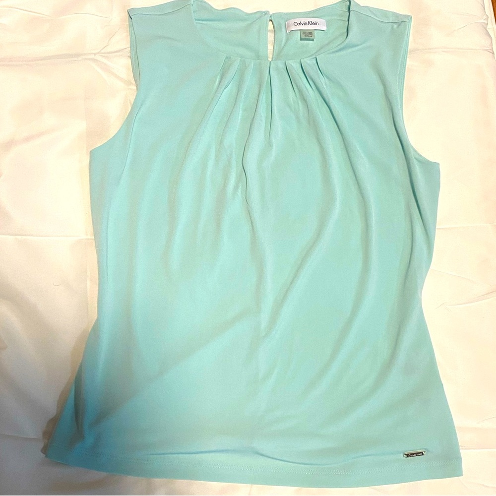 Sky blue blouse